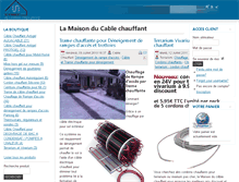 Tablet Screenshot of cablechauffant.com